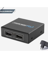 HADRON HN211 SPLITTER HDMI 1.4V 1080P 3D 1 GİRİŞ 2 ÇIKIŞ