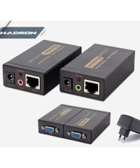 HADRON HN243 EXTENDER VGA AUDIO CAT6 100MT