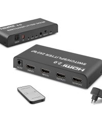 HADRON HD271 SWITCH SPLITTER HDMI 2 GİRİŞ 2 ÇIKIŞ