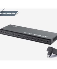 HADRON HD207 SPLITTER HDMI 1.4V 1080P 3D 1 GİRİŞ 16 ÇIKIŞ