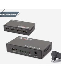 HADRON HN205K SPLITTER HDMI 1.4V 1080P 3D 1 GİRİŞ 4 ÇIKIŞ