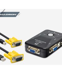 HADRON HD228 SWITCH KVM USB 2 GİRİŞ 1 ÇIKIŞ KABLOLU