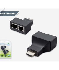 HADRON HD4460B EXTENDER HDMI RJ45 30MT