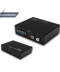 HADRON HD210 ÇEVİRİCİ VGA+AUDIO TO HDMI