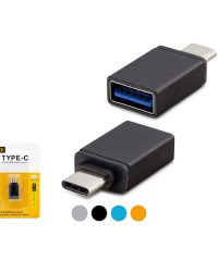 HADRON H4457K OTG TYPE-C TO USB METAL KUTULU