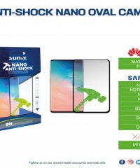 Sunix Nano Antişok Oval Cam Ekran Koruyucu