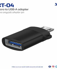 Sunix CT-04 Micro to USB-A Dönüştürücü