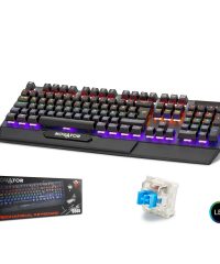 NOVATOR G505 OYUN KLAVYE MEKANİK RGB VE BLUE SWITCH Q