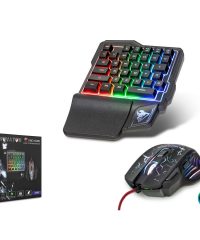 HADRON G506 OYUN KLAVYE & MOUSE SET LEDLİ Q