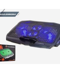 HADRON HR2008 NOTEBOOK SOĞUTUCU LEDLİ 4 FANLI YÜKSEKLİK KADEMELİ