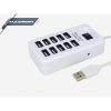 HADRON HN155 HUB USB 2.0 10 PORT