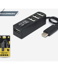 HADRON HN152 HUB TYPE-C 4 PORT TELEFON UYUMLU