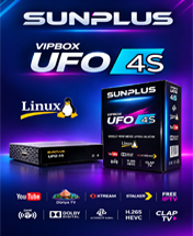 Sunplus VIPBOX UFO 4S Uydu Alıcısı